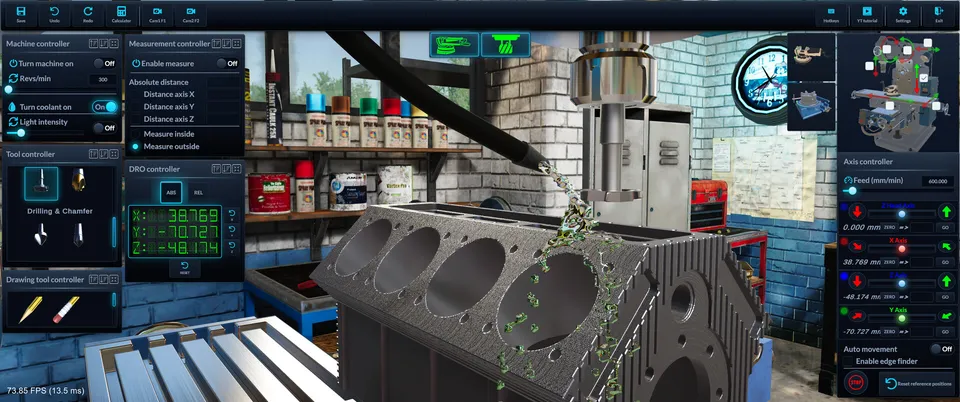 Milling Machine Simulator — screenshot 4