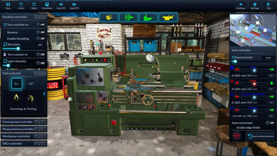 Lathe Machine Simulator — screenshot 4