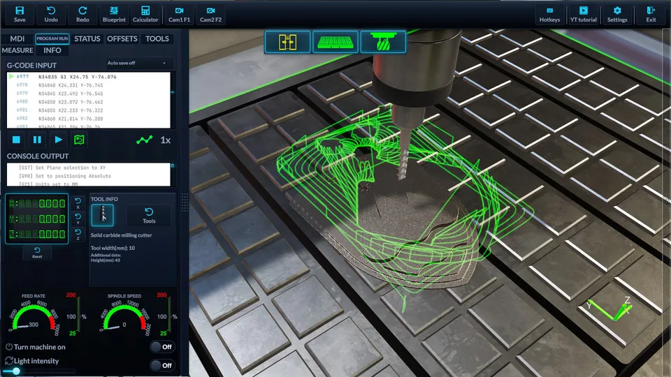 CNC Milling Machine — screenshot 2