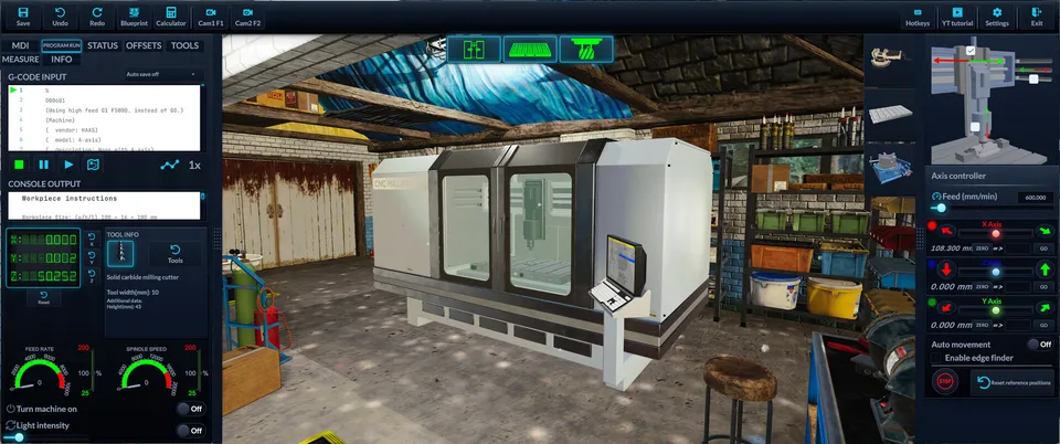 CNC Milling Machine — screenshot 3