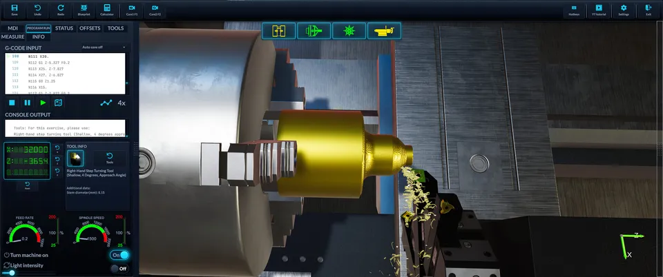CNC Lathe Machine — screenshot 4